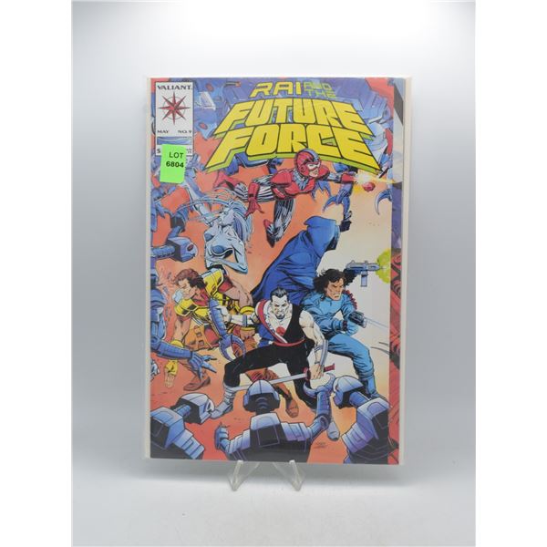 1993 VALIANT COMICS RAI AND THE FUTURE FORCE #9