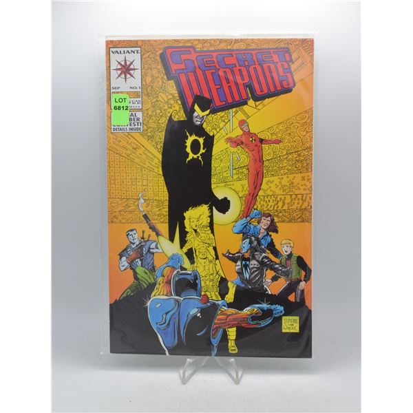 1993 VALIANT COMICS SECRET WEAPONS #1