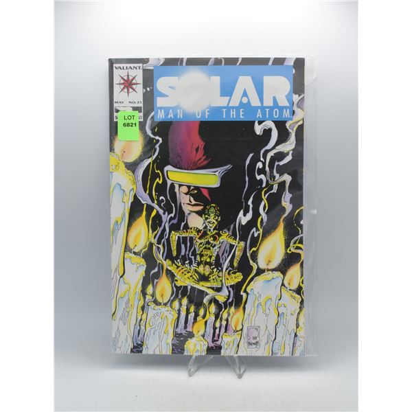 1993 VALIANT COMICS SOLAR MAN OF THE ATOM #21