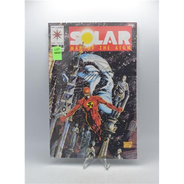 1993 VALIANT COMICS SOLAR MAN OF THE ATOM #22