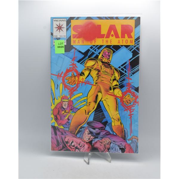 1994 VALIANT COMICS SOLAR MAN OF THE ATOM #30