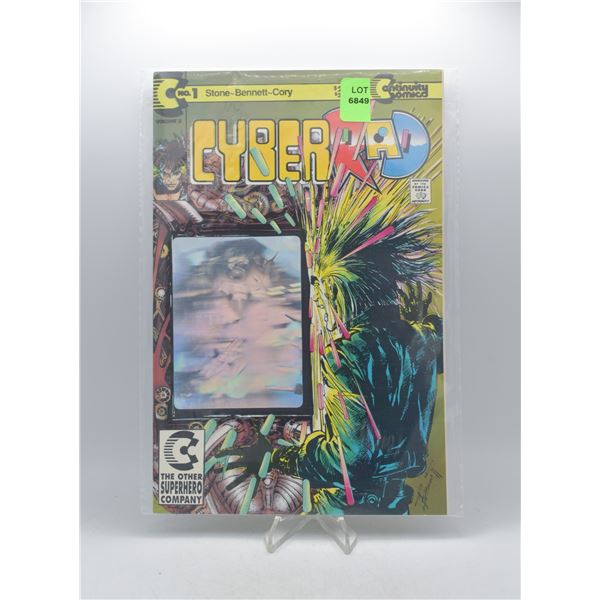 1992 CONTINUITY COMICS CYBERRAD #1
