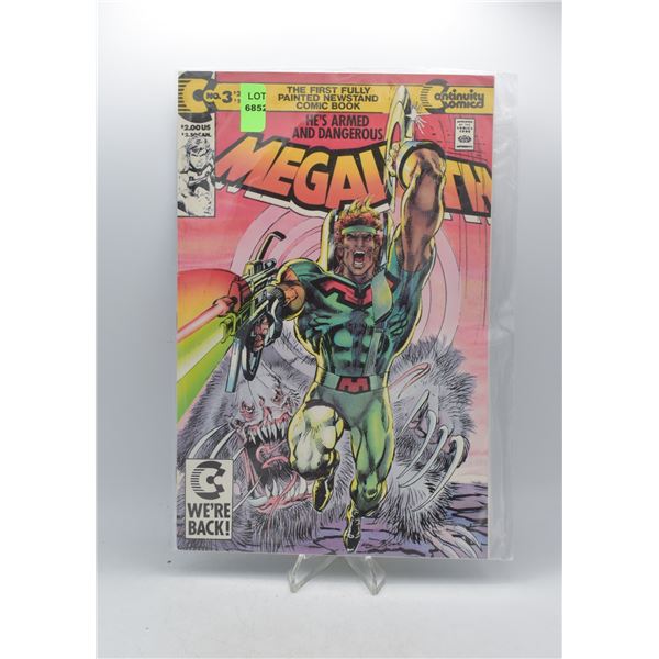 1989 CONTINUITY COMICS MEGALITH #3
