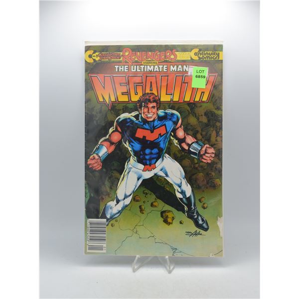 CONTINUITY COMICS REVENGERS FEATURING MEGALITH #1