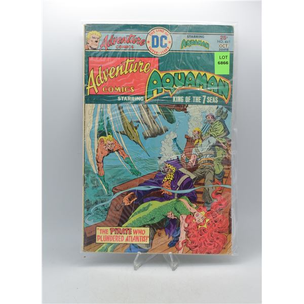 1975 DC ADVENTURE COMICS AQUAMAN #441