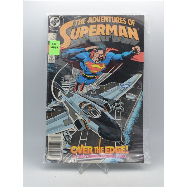 1988 DC ADVENTURES OF SUPERMAN #447