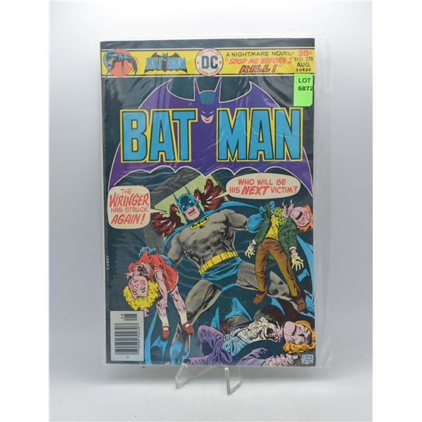 1976 DC BATMAN #278