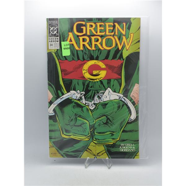 1990 DC GREEN ARROW #34
