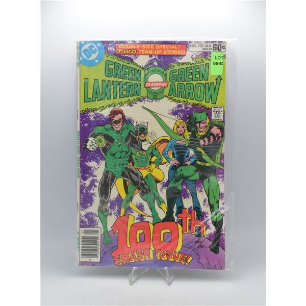 1978 DC GREEN LANTERN COSTARRING GREEN ARROW #100