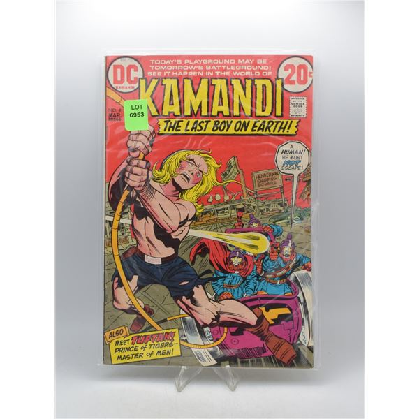 1972 DC KAMANDI LAST BOY ON EARTH #4