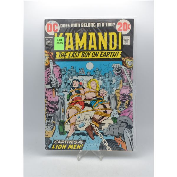 1973 DC KAMANDI LAST BOY ON EARTH #6