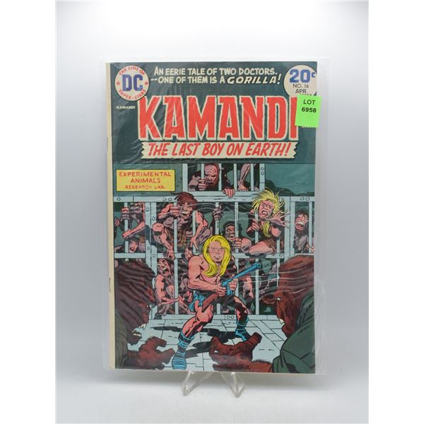 1974 DC KAMANDI LAST BOY ON EARTH #16
