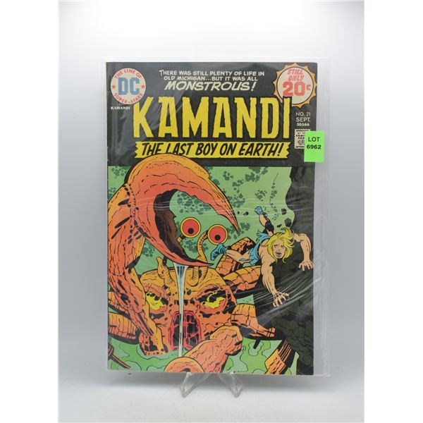 1974 DC KAMANDI LAST BOY ON EARTH #21