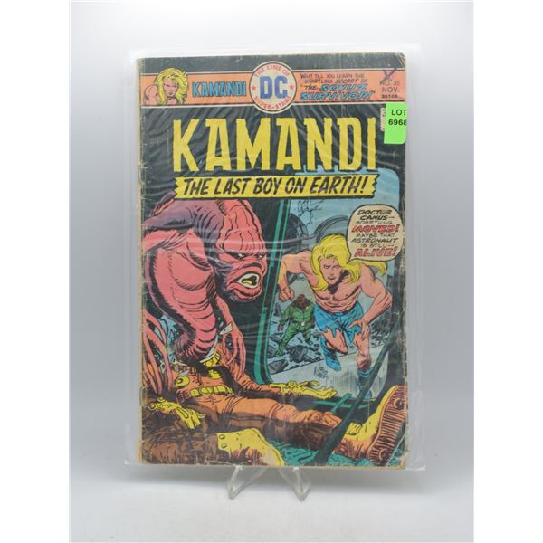 1975 DC KAMANDI LAST BOY ON EARTH #35