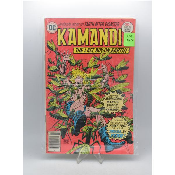 1977 DC KAMANDI LAST BOY ON EARTH #49