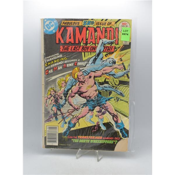 1977 DC KAMANDI LAST BOY ON EARTH #50