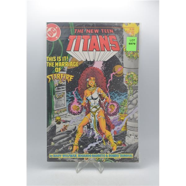 1986 DC NEW TEEN TITANS #17