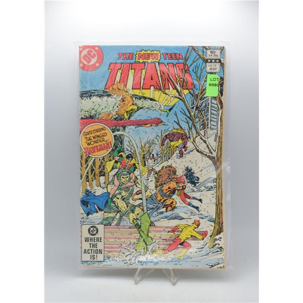 1982 DC NEW TEEN TITANS #19
