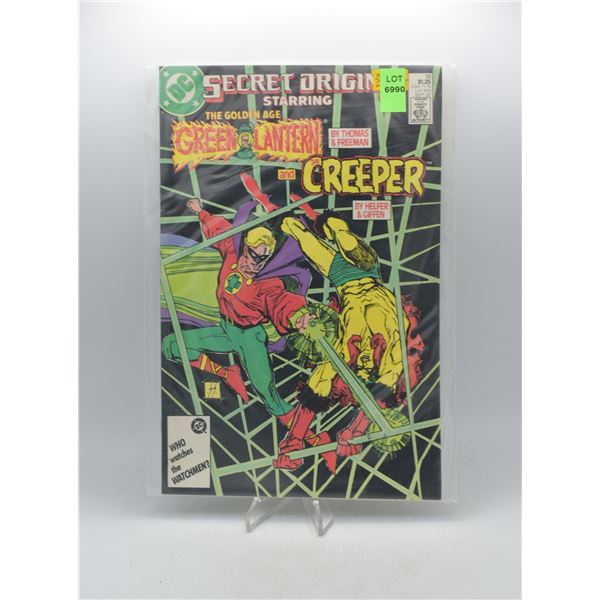 1987 DC SECRET ORIGINS: GREEN LANTERN AND THE
