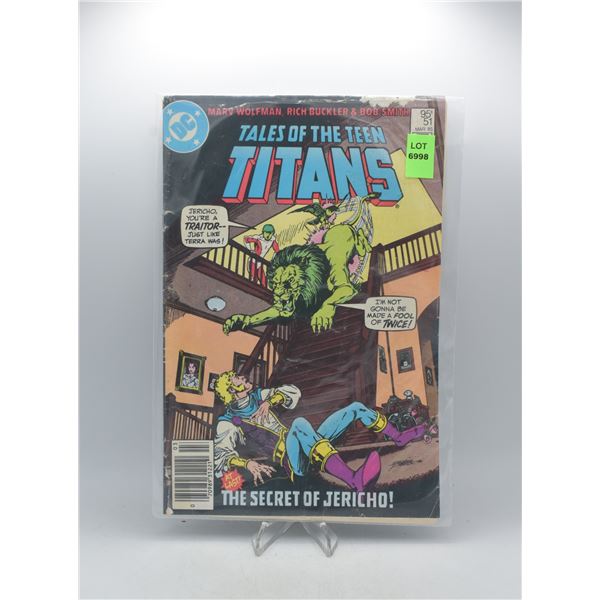 1985 DC TALES OF THE TEEN TITANS #51