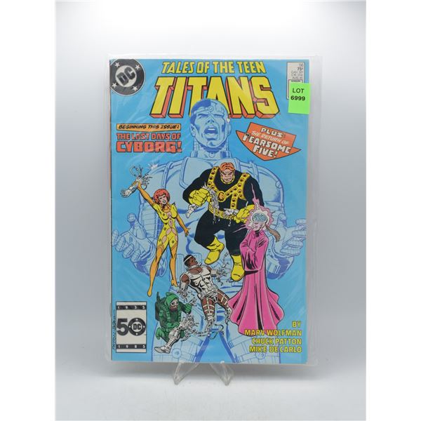 1985 DC TALES OF THE TEEN TITANS #56