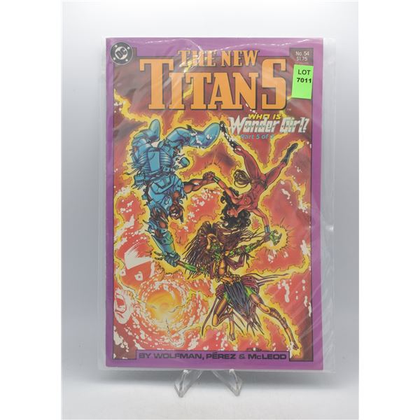 1989 DC THE NEW TITANS #54