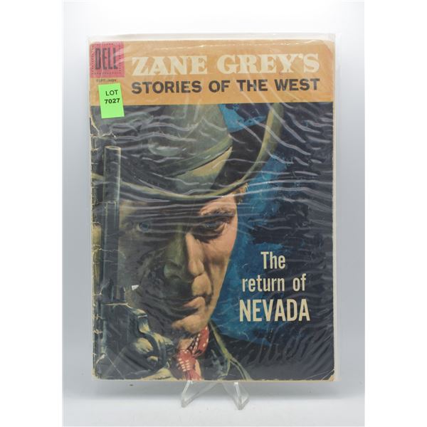 1958 DELL ZANE GREY'S STORIES OF THE WEST #39