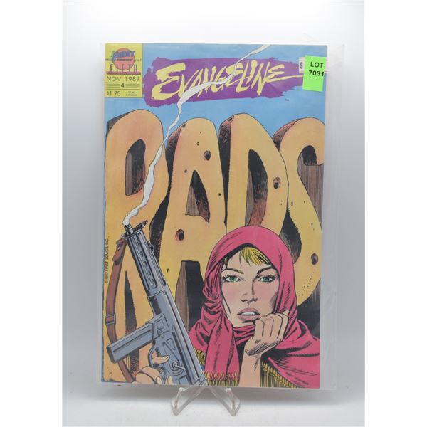 1987 FIRST COMICS EVANGELINE #4