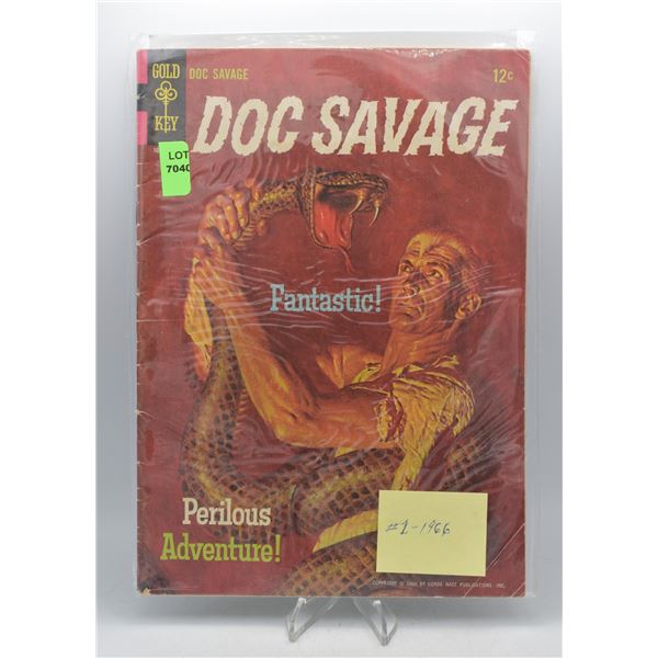 1966 GOLD KEY DOC SAVAGE FANTASTIC #1