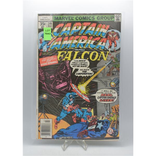 1978 MARVEL CAPTAIN AMERICA #219