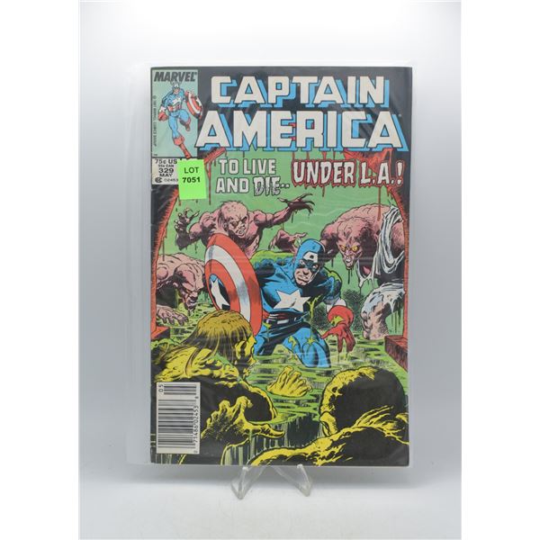 1987 MARVEL CAPTAIN AMERICA #329