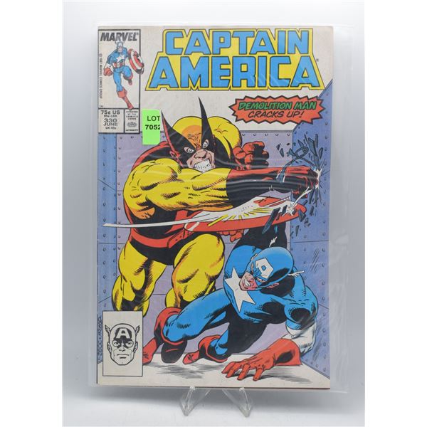 1987 MARVEL CAPTAIN AMERICA #330