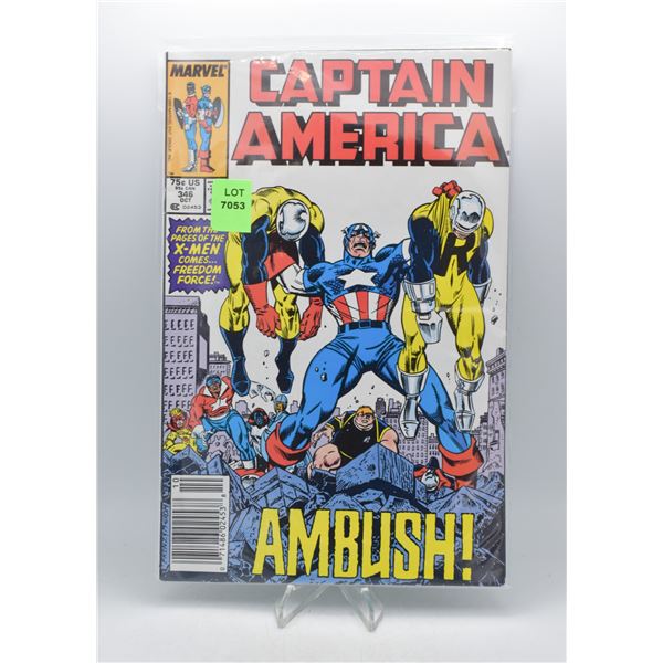 1988 MARVEL CAPTAIN AMERICA #346