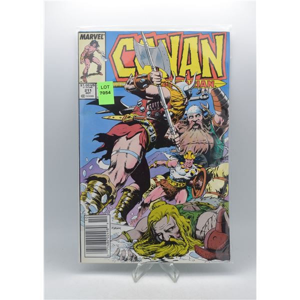 1988 MARVEL CONAN THE BARBARIAN #211