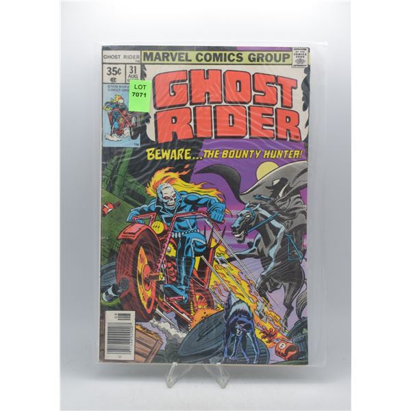 1978 MARVEL GHOST RIDER #31