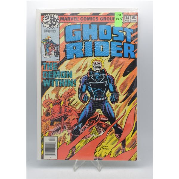 1979 MARVEL GHOST RIDER #34
