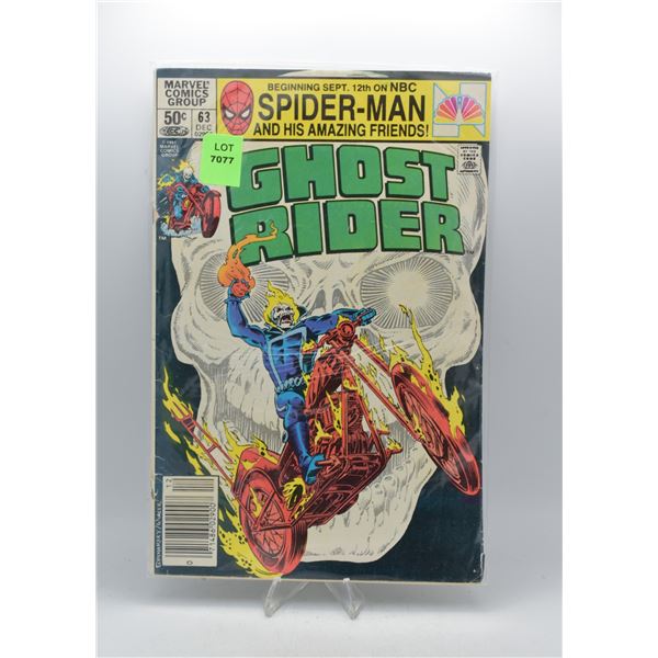 1981 MARVEL GHOST RIDER #63