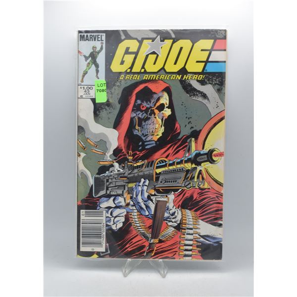 1986 MARVEL GI JOE A REAL AMERICAN HERO #43