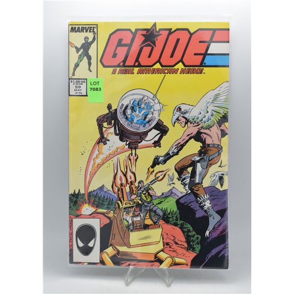 1987 MARVEL GI JOE A REAL AMERICAN HERO #59
