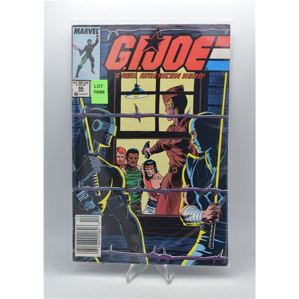 1987 MARVEL GI JOE A REAL AMERICAN HERO #66