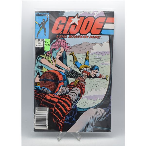 1988 MARVEL GI JOE A REAL AMERICAN HERO #71