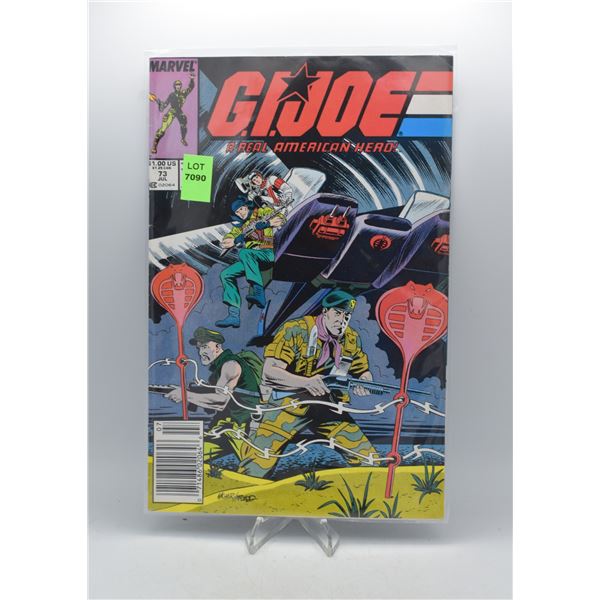 1988 MARVEL GI JOE A REAL AMERICAN HERO #73