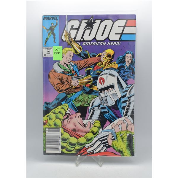 1988 MARVEL GI JOE A REAL AMERICAN HERO #74