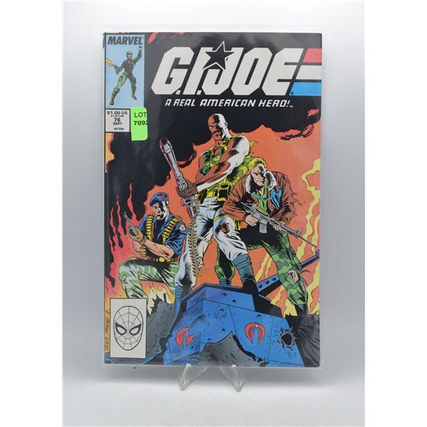 1988 MARVEL GI JOE A REAL AMERICAN HERO #76