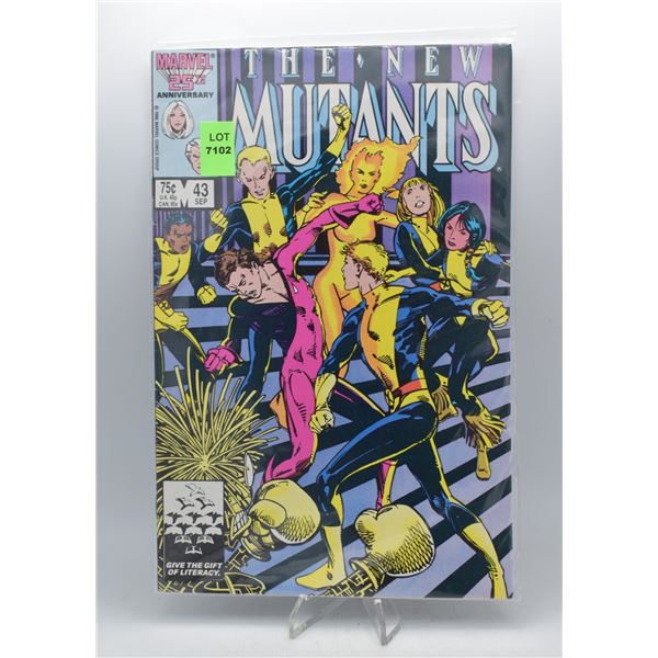 1986 MARVEL NEW MUTANTS #43