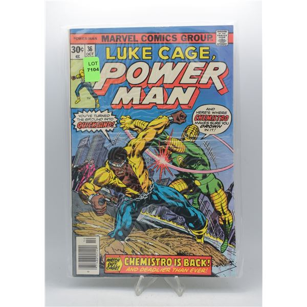 1976 MARVEL POWER MAN #36