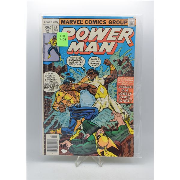 1977 MARVEL POWER MAN AND IRON FIST #49