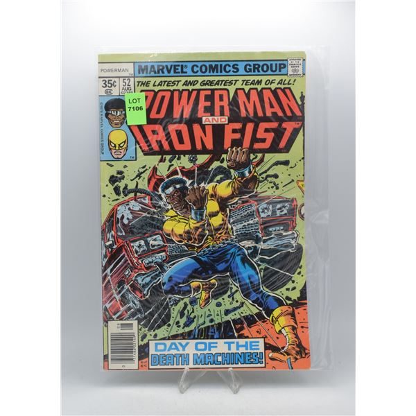 1978 MARVEL POWER MAN AND IRON FIST #52