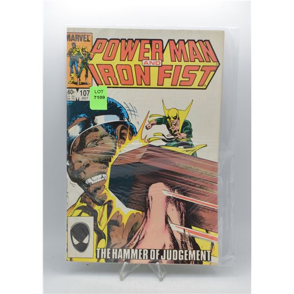 1984 MARVEL POWER MAN AND IRON FIST #107