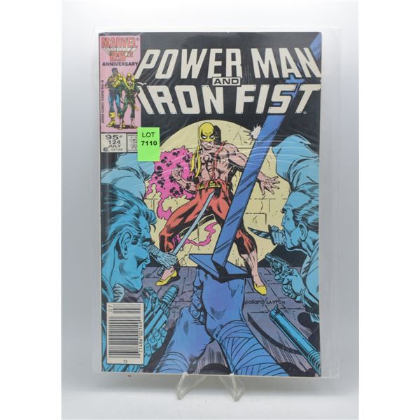 1986 MARVEL POWER MAN AND IRON FIST #124